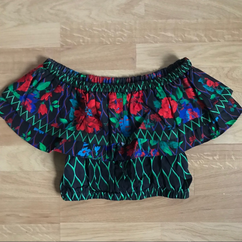 Kenzo for H&M Printed Crop Top